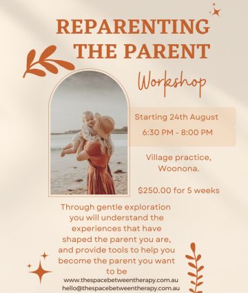 ‘Reparenting the parent’ workshop